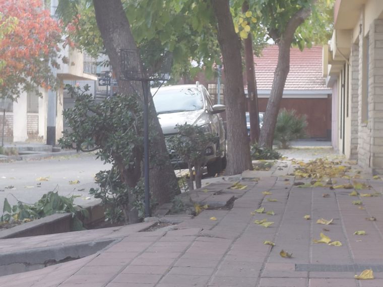 Viento Zonda en Godoy Cruz. Viento Zonda en Godoy Cruz.