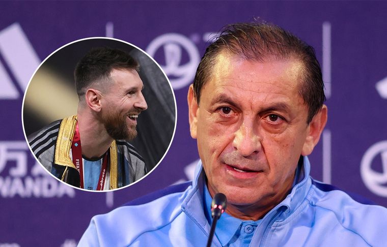Ramón Díaz El entrenador riojano especuló con la posibilidad de contratar a Messi en Al-Hilal.