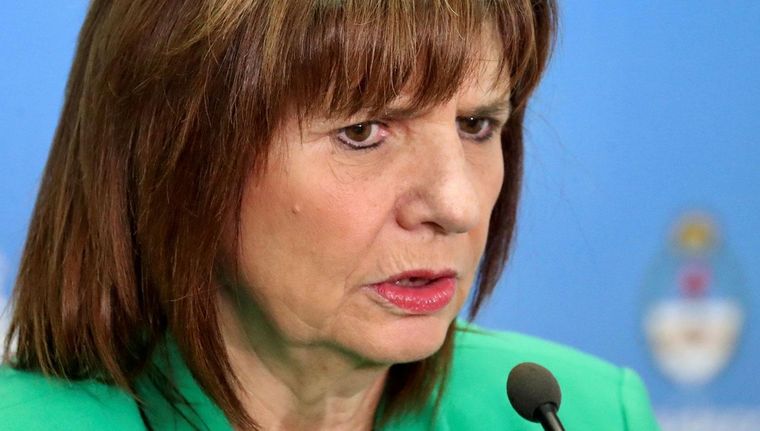 La ex ministra de Seguridad, Patricia Bullrich.