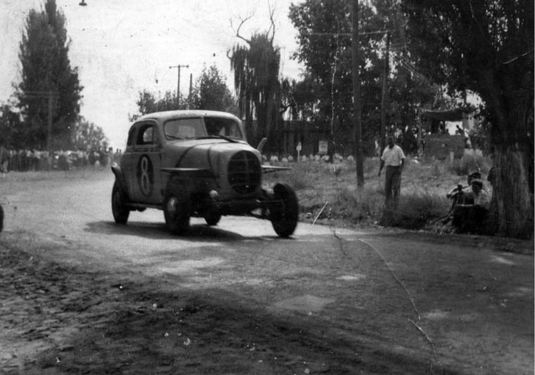 Guevara, el ganador de la carrera Foto: Carlos Casteller