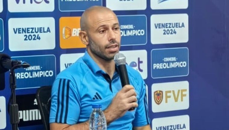 Mascherano explicó la ausencia de Echeverri. Foto: @Argentina