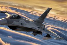 Los F-16 Fighting Falcon son fabricados por Lockheed Martin. Foto: Shutterstock