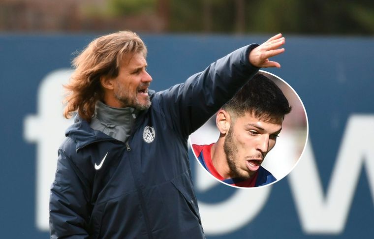 Rubén Insúa El técnico de San Lorenzo explicó por qué Martegani no juega. Foto: San Lorenzo