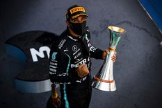 Mercedes despide a Hamilton a lo grande Foto: Mercedes