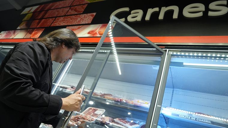 Los alimentos se encuentran entre los rubros que más aumentaron en enero Foto: NA