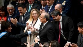 Javier Milei le tomará juramento a su nuevo ministro del Interior, Lisandro Catalán.