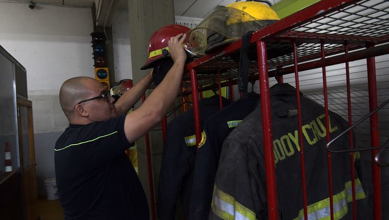 Los bomberos voluntarios: una labor noble y arriesgada.&nbsp;