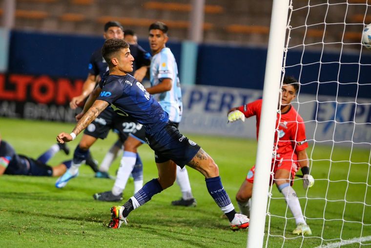 El gol de Independiente Rivadavia lo hizo Petrasso Foto: Prensa CSIR