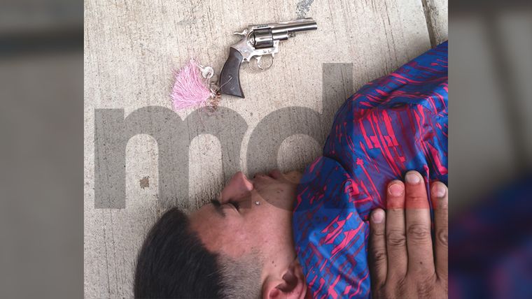 La detención del Dientón en el oeste de la Ciudad de Mendoza. La detención del Dientón en el oeste de la Ciudad de Mendoza.