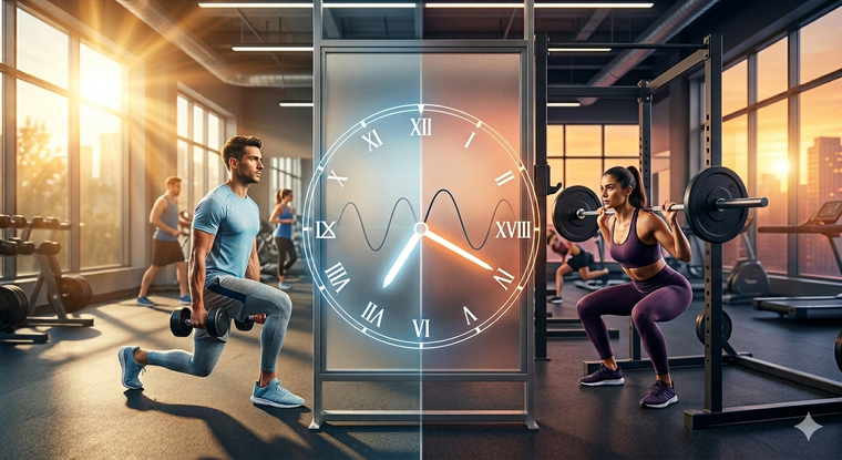 Qué dice la ciencia sobre los horarios para entrenar. Fuente: IA Gemini.