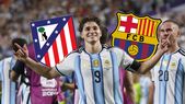 La RFEF abrió un expediente contra Barcelona y el club podría enfrentar una dura sanción si se comprueba una infracción por el caso Julián Álvarez. La RFEF abrió un expediente contra Barcelona y el club podría enfrentar una dura sanción si se comprueba una infracción por el caso Julián Álvarez.