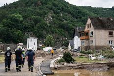 Schuld ha sido uno de los poblados más afectado por las inundaciones. Foto: GETTY IMAGES