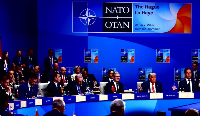 La Cumbre de la OTAN, con Donald Trump, Mark Rutte y Pedro Sánchez, entre otros, abordará la cuestión clave del aumento del presupuesto de defensa europeo.