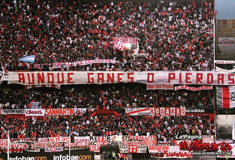 Subcomisión del Hincha de River Foto: Subcomisión del Hincha de River