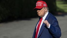 Trump arremetió contra sus críticos.