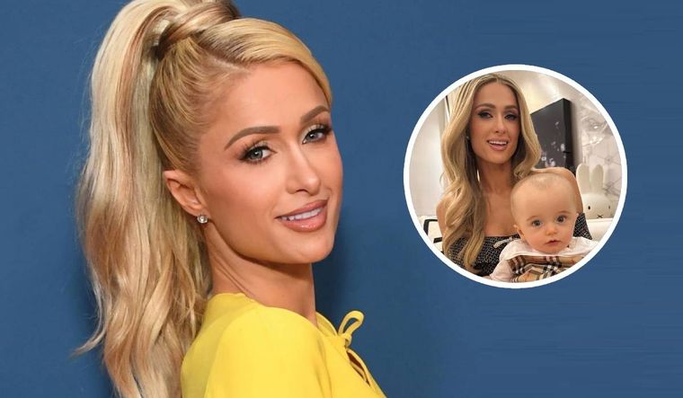 Paris Hilton salió al cruce de los haters que atacaron a su bebé.