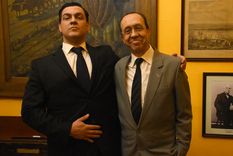 Guillermo Cano y Frank Romero Day son los inventores de la Vendimia. Dos actores los interpretarán en los 90 años de la fiesta. Guillermo Cano y Frank Romero Day son los inventores de la Vendimia. Dos actores los interpretarán en los 90 años de la fiesta.