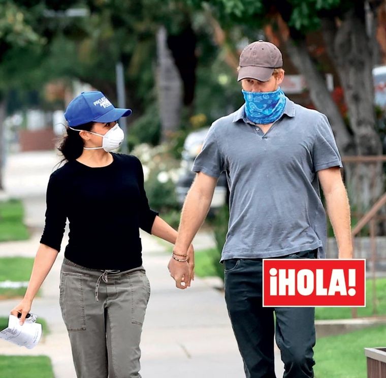 Harry y Meghan. Foto: Revista Hola