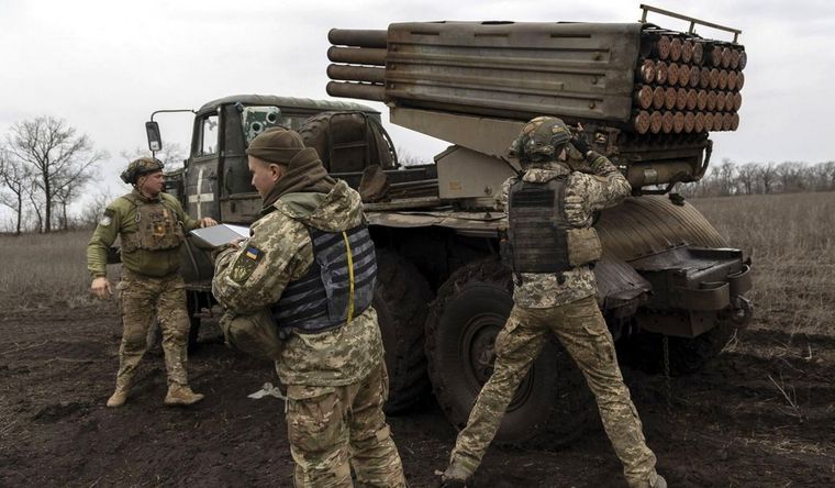 Las tropas de Rusia atacaron fuerte en Ucrania. Foto: EFE