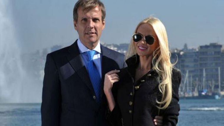 Martín Redrado y Luciana Salazar