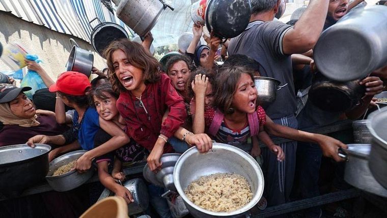 Varias agencias de la ONU afirmaron que existe una "hambruna provocada por el hombre" en zonas de Gaza.