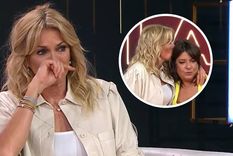 Yanina Latorre no pudo contener las lágrimas en la despedida de Andrea Taboada.