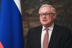 Serguéi Riabkov, funcionario ruso. Foto: Cancillería de Rusia