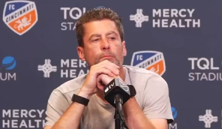 Pat Noonan, DT de FC Cincinnati, elogió el trabajo defensivo tras anular a Messi y Suárez