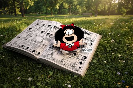 Mafalda saldrá del papel. Mafalda saldrá del papel.