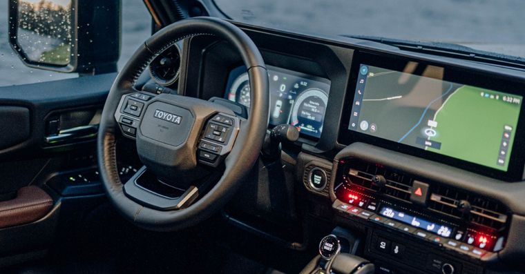 Interior del Land Cruiser Foto: Toyota