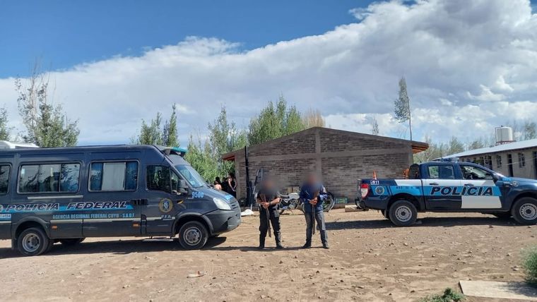 El operativo tuvo lugar en el departamento de Malargüe