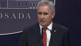 El canciller Pablo Quirno se refirió a la eliminación del líder supremo de Irán. El canciller Pablo Quirno se refirió a la eliminación del líder supremo de Irán.