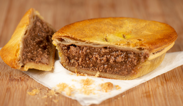 El pastel de carne es un clásico en los estadios londinense. El pastel de carne es un clásico en los estadios londinense.