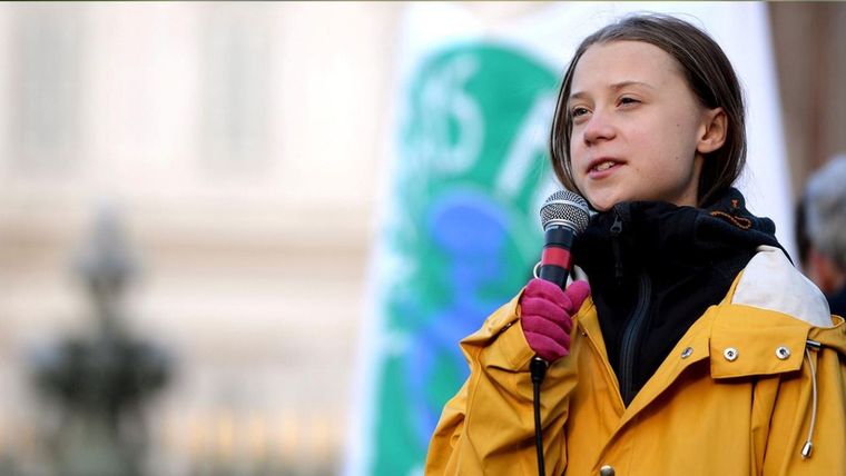 Greta Thunberg Greta Thunberg. Foto: duna.cl
