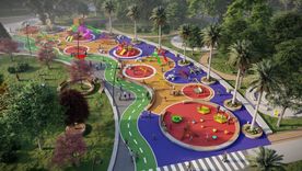 Cómo será la nueva rotonda de la calesita del Parque San Martín Cómo será la nueva rotonda de la calesita del Parque San Martín