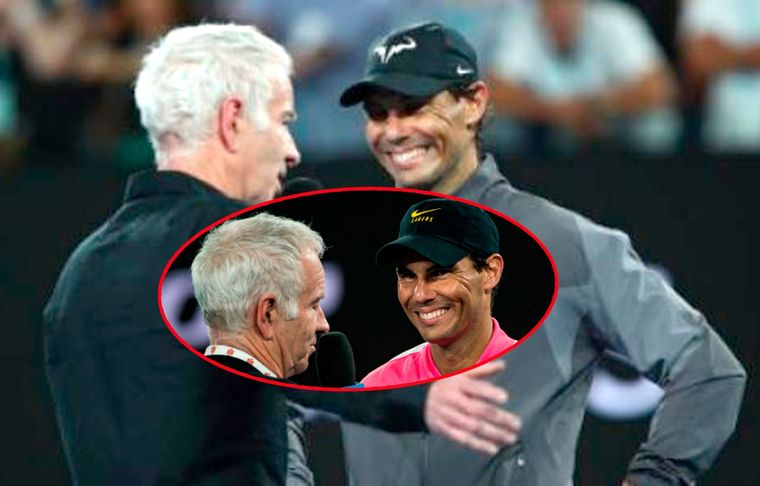 McEnroe y Nadal.