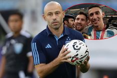 Masche se refirió a Messi y Di María y la propuesta para que jugaran los JJOO. Foto: Archivo Masche se refirió a Messi y Di María y la propuesta para que jugaran los JJOO. Foto: Archivo