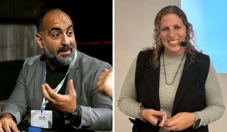 Andrés Retali y Verónica De Casas. Andrés Retali y Verónica De Casas.