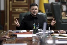 Zelenski habló en la Conferencia de Seguridad de Múnich.