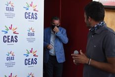 Paco Pérez reapareció en una actividad pública. Foto: Gentileza