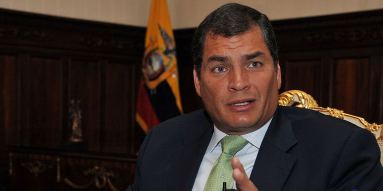 Rafael Correa. Foto: web