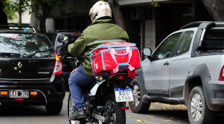 El delivery trabaja para Pedidos Ya (imagen ilustrativa) Foto: ALF PONCE / MDZ