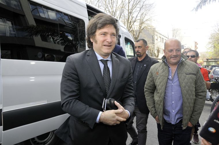 Javier Milei, candidato a presidente de La Libertad Avanza Foto: Télam