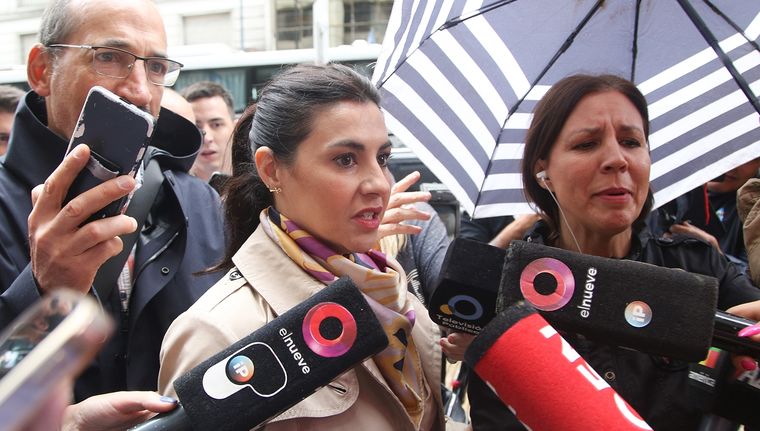 Marcela Pagano Empiezan las diferencias hacia adentro del bloque libertario. Crédito: NA Foto: NA