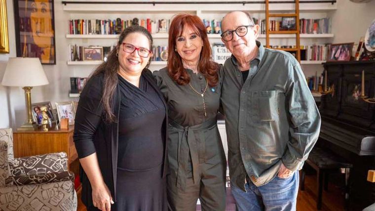 Silvio Rodríguez y su encuentro con Crsitina Kirchner.