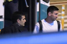 Messi volvió a Miami. Foto: Foto publicada por Olé.