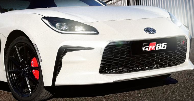 Así es el nuevo Toyota GR86 Foto: Toyota
