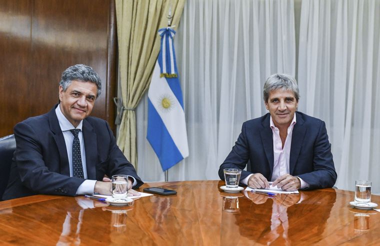 El jefe de Gobierno porteño, Jorge Macri, volverá a reunirse con el ministro de Economía, Luis Caputo, por los fondos de la coparticipación.