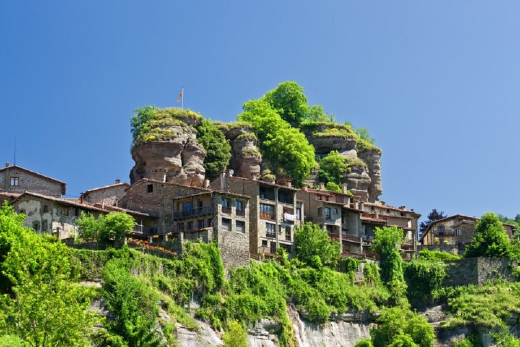Rupit, ubicado en Barcelona, es uno de los pueblos seleccionados por la OMT. Foto: Shutterstock