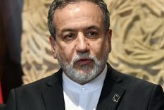 Abbas Araqchi, ministro de Exteriores de Irán, hizo declaraciones. Foto EFE